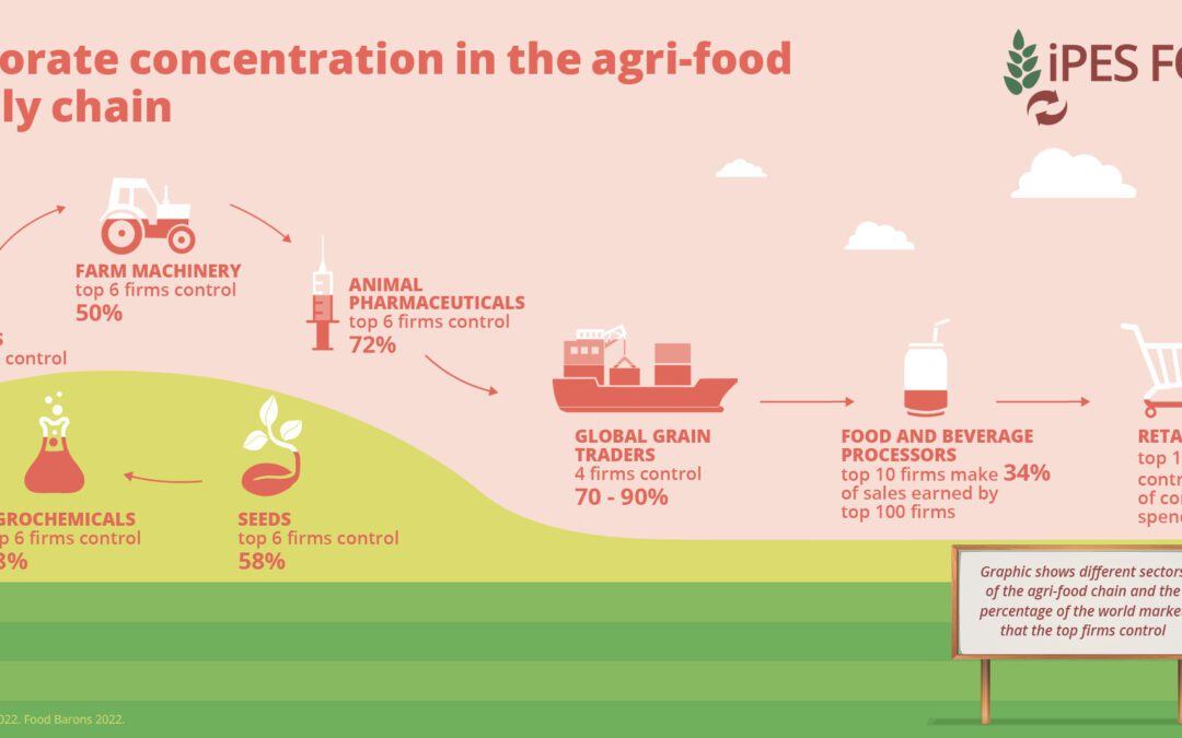 IPES-Food briefing on increasing concentration of corporate power in the food system