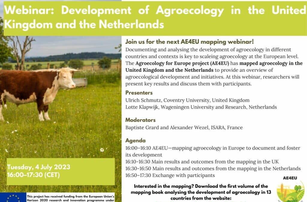 Development of Agroecology in the UK and the Netherlands