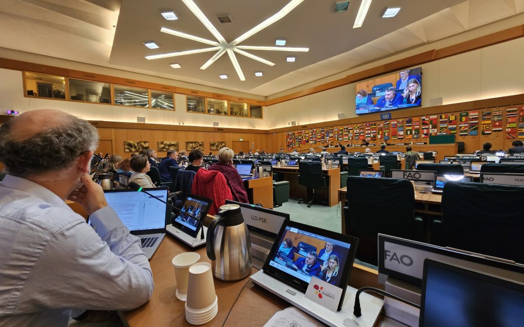EC-LLD! – Report from the FAO Working Group Session on PGRFA – Review of the Global Plan of Action