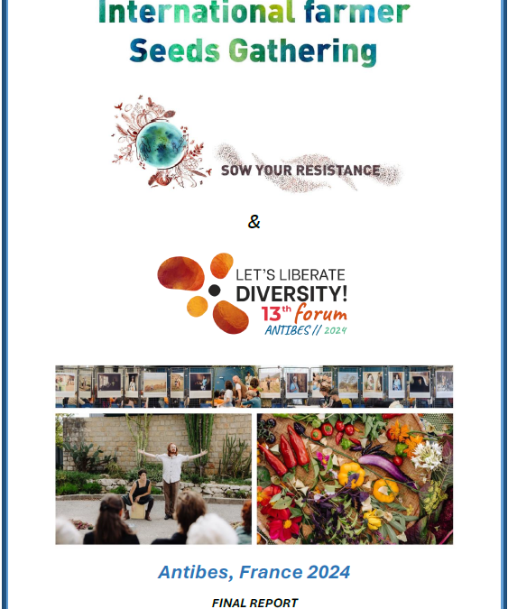 Final Report Released: 13th Let’s Liberate Diversity! Forum and International Gathering “Sow Your Resistance”
