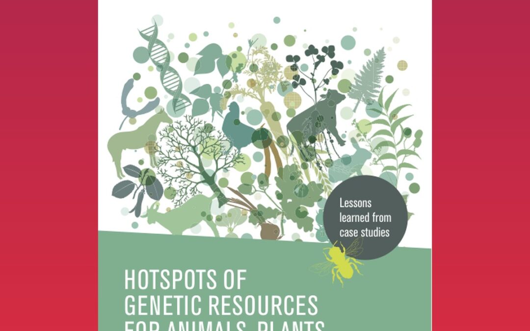Hotspots of genetic resources for animals, plants and forests