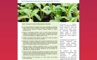 EU reform on seed marketing regulation from the perspective of organic breeders