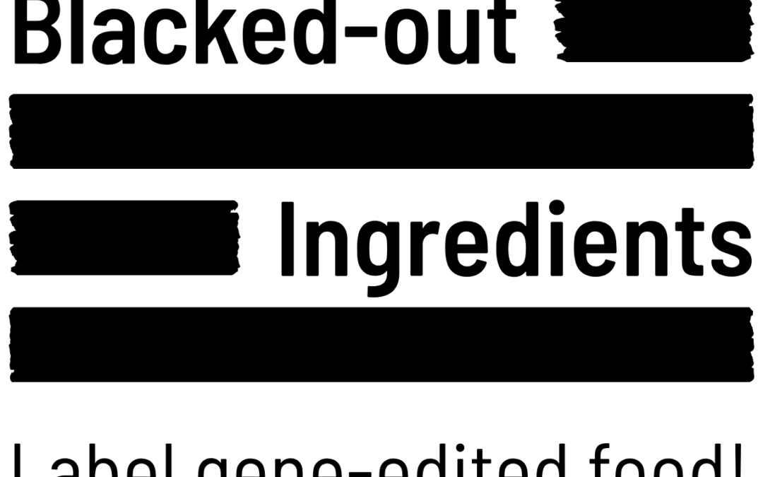 Blacked-Out Ingredients campaign: defend transparency in food labelling