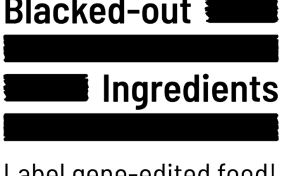 Blacked-Out Ingredients campaign: defend transparency in food labelling
