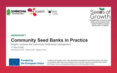 Community Seed Banks in Practice – CSB Lab Workshop 1 (video)